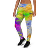 Abstract Tie Dye Women's Joggers-grizzshop