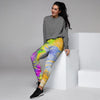 Abstract Tie Dye Women's Joggers-grizzshop