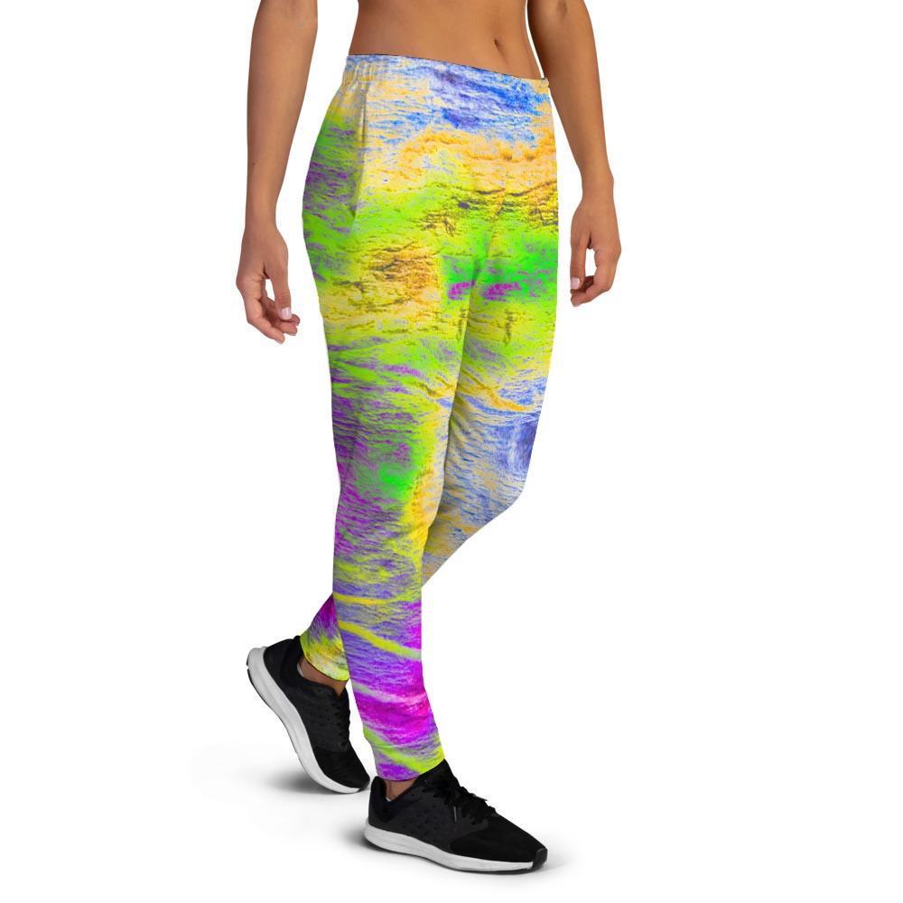 Abstract Tie Dye Women's Joggers-grizzshop