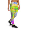 Abstract Tie Dye Women's Joggers-grizzshop