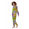 Abstract Tie Dye Women's Pajamas-grizzshop