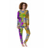 Abstract Tie Dye Women's Pajamas-grizzshop