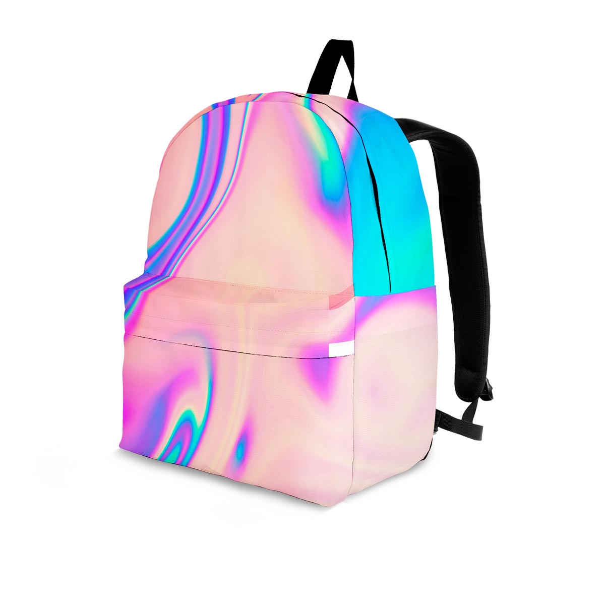 Abstract Trippy Holographic Backpack-grizzshop