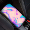Abstract Trippy Holographic Car Console Cover-grizzshop