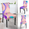 Abstract Trippy Holographic Chair Cover-grizzshop