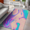 Abstract Trippy Holographic Floor Mat-grizzshop