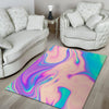 Abstract Trippy Holographic Floor Mat-grizzshop