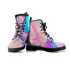 Abstract Trippy Holographic Men's Boots-grizzshop