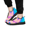 Abstract Trippy Holographic Men's Sneakers-grizzshop