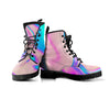 Abstract Trippy Holographic Women's Boots-grizzshop