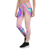 Abstract Trippy Holographic Women's Leggings-grizzshop