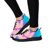 Abstract Trippy Holographic Women's Sneakers-grizzshop