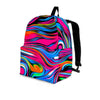 Abstract Trippy Paint Backpack-grizzshop