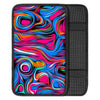 Abstract Trippy Paint Car Console Cover-grizzshop