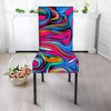 Abstract Trippy Paint Chair Cover-grizzshop