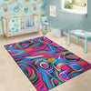 Abstract Trippy Paint Floor Mat-grizzshop