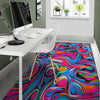 Abstract Trippy Paint Floor Mat-grizzshop