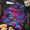 Abstract Trippy Paint Men's Apron-grizzshop