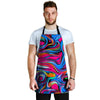 Abstract Trippy Paint Men's Apron-grizzshop