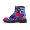 Abstract Trippy Paint Men's Boots-grizzshop