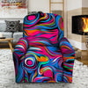 Abstract Trippy Paint Recliner Cover-grizzshop