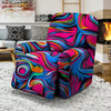 Abstract Trippy Paint Recliner Cover-grizzshop