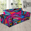Abstract Trippy Paint Sofa Cover-grizzshop
