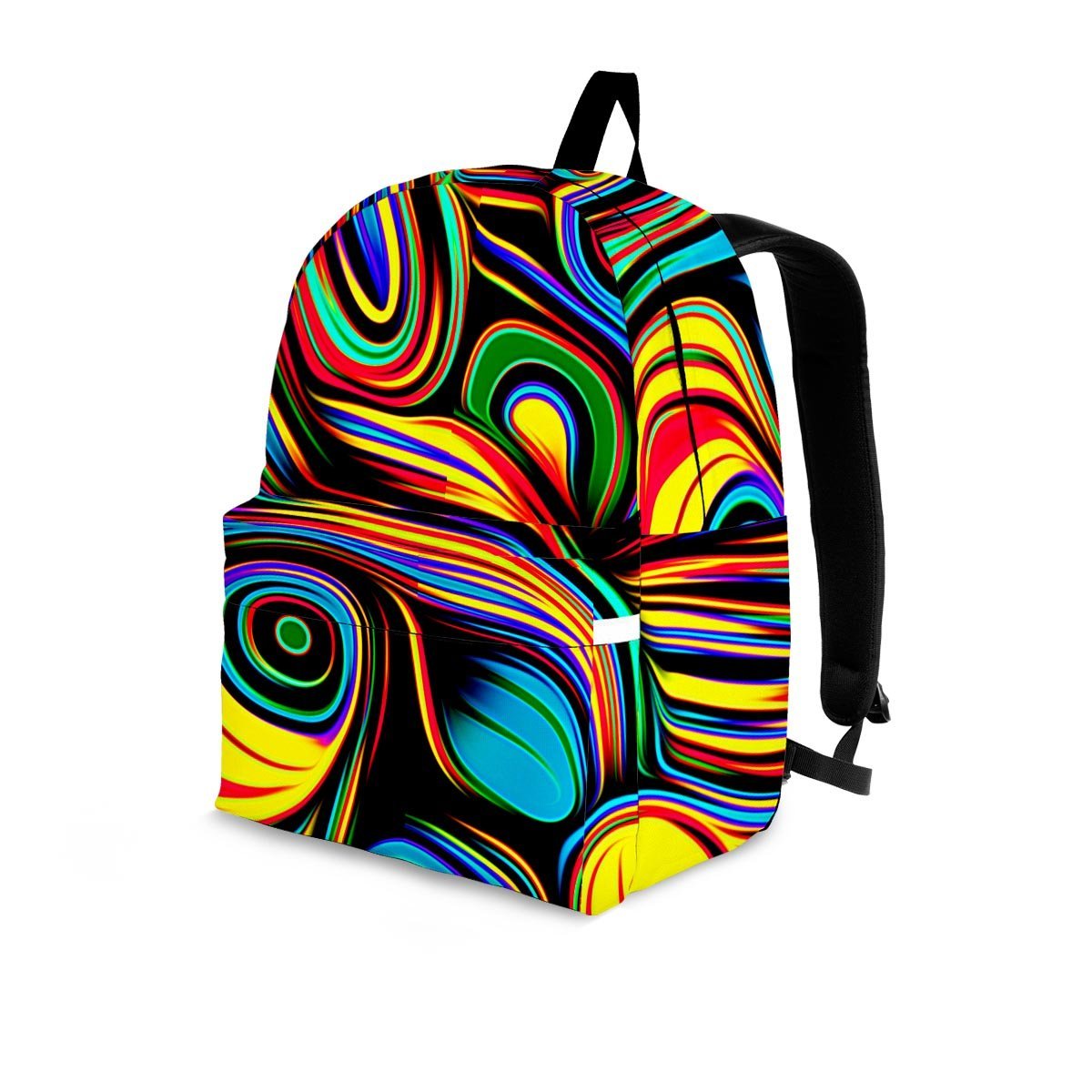 Abstract Wavy Backpack-grizzshop