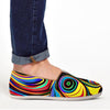 Abstract Wavy Canvas Shoes-grizzshop