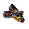 Abstract Wavy Canvas Shoes-grizzshop