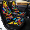 Abstract Wavy Car Seat Covers-grizzshop