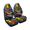 Abstract Wavy Car Seat Covers-grizzshop