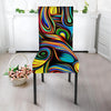 Abstract Wavy Chair Cover-grizzshop