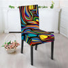 Abstract Wavy Chair Cover-grizzshop