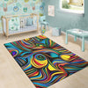 Abstract Wavy Floor Mat-grizzshop