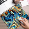 Abstract Wavy Psychedelic Mouse Pad-grizzshop