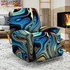 Abstract Wavy Psychedelic Recliner Cover-grizzshop