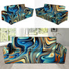 Abstract Wavy Psychedelic Sofa Cover-grizzshop