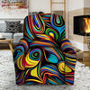 Abstract Wavy Recliner Cover-grizzshop