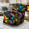 Abstract Wavy Recliner Cover-grizzshop