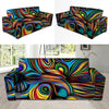 Abstract Wavy Sofa Cover-grizzshop