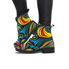 Abstract Wavy Women's Boots-grizzshop