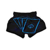 Ace Card Blue Print Muay Thai Boxing Shorts-grizzshop