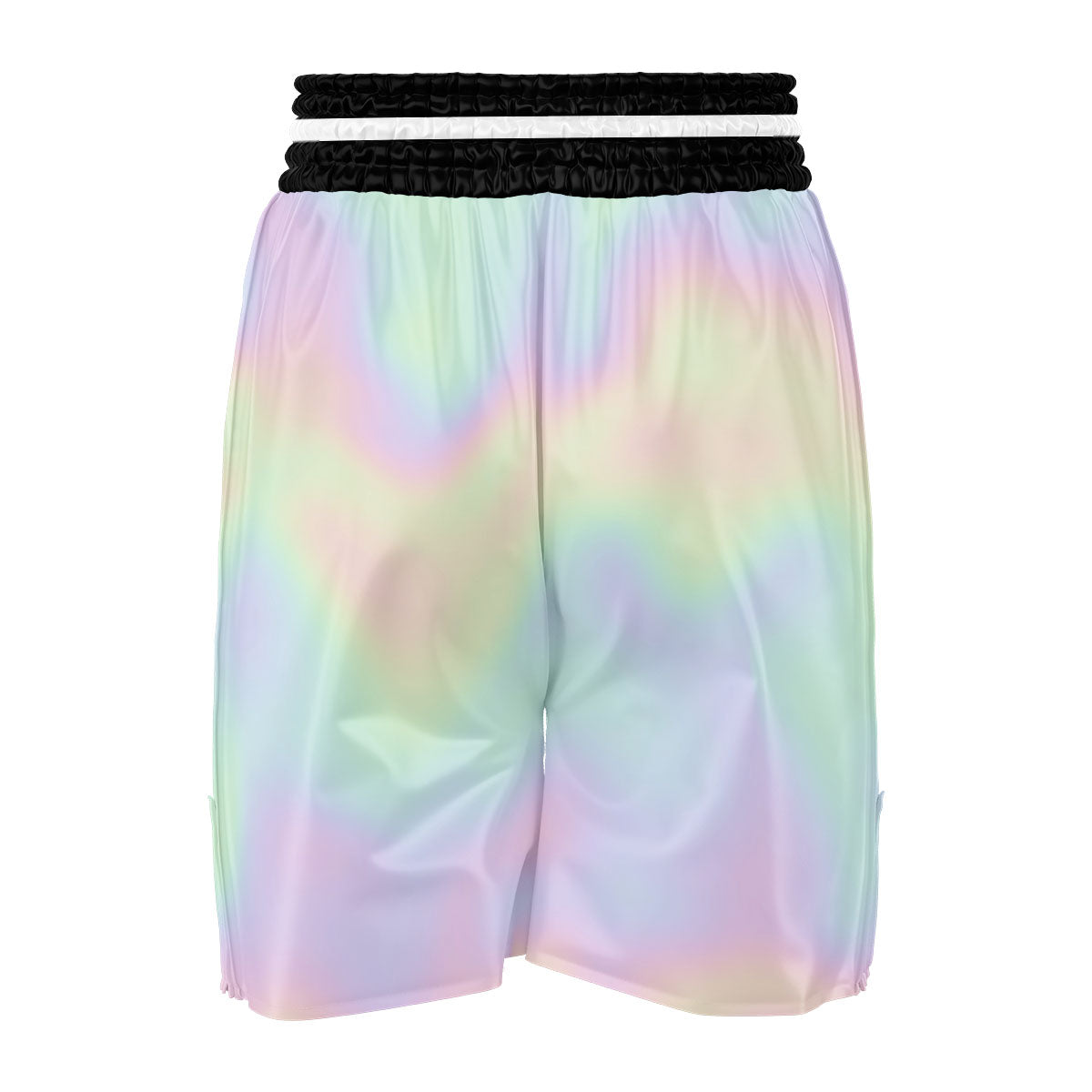 Acid Melt Pastel Print Boxing Shorts-grizzshop