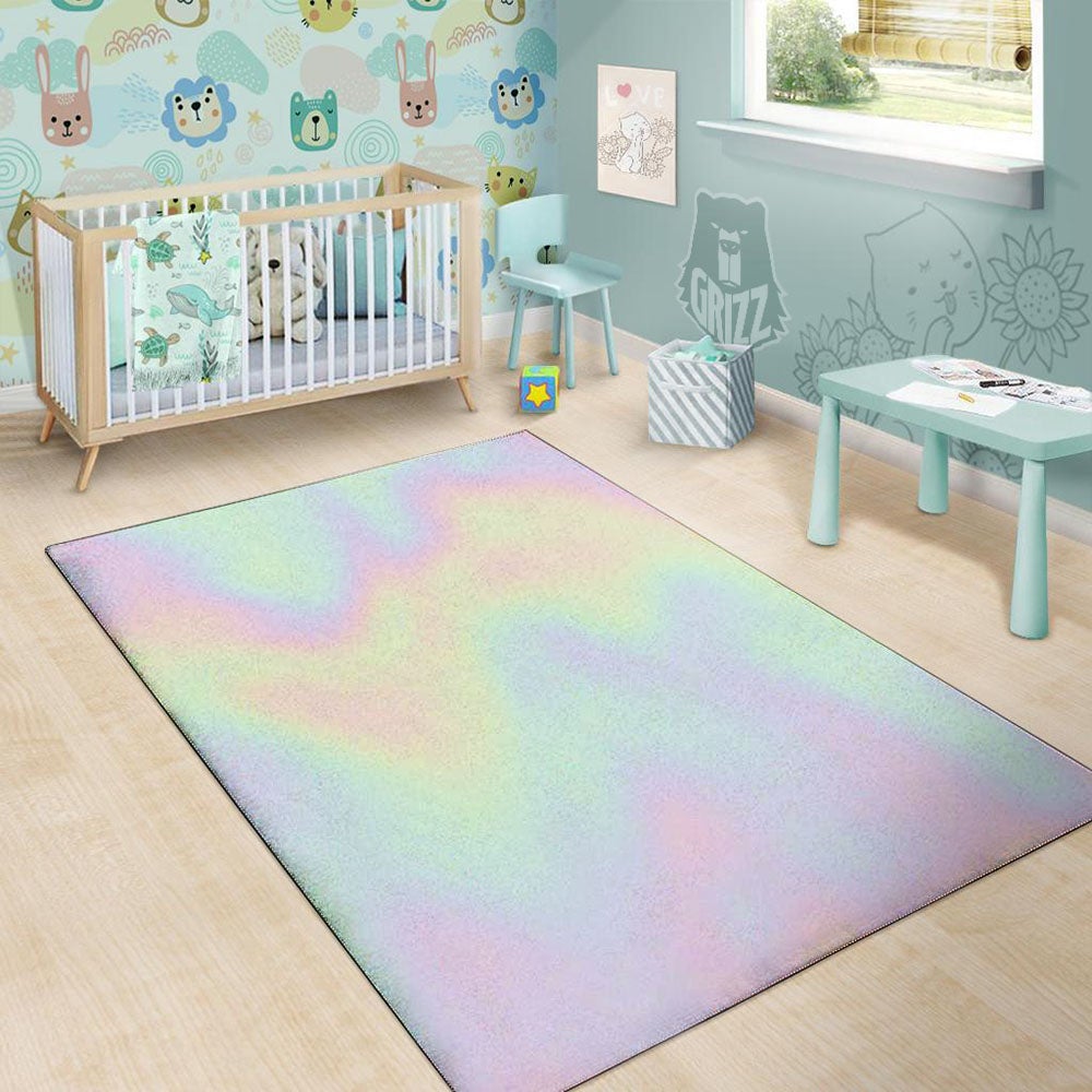 Acid Melt Pastel Print Floor Mat-grizzshop