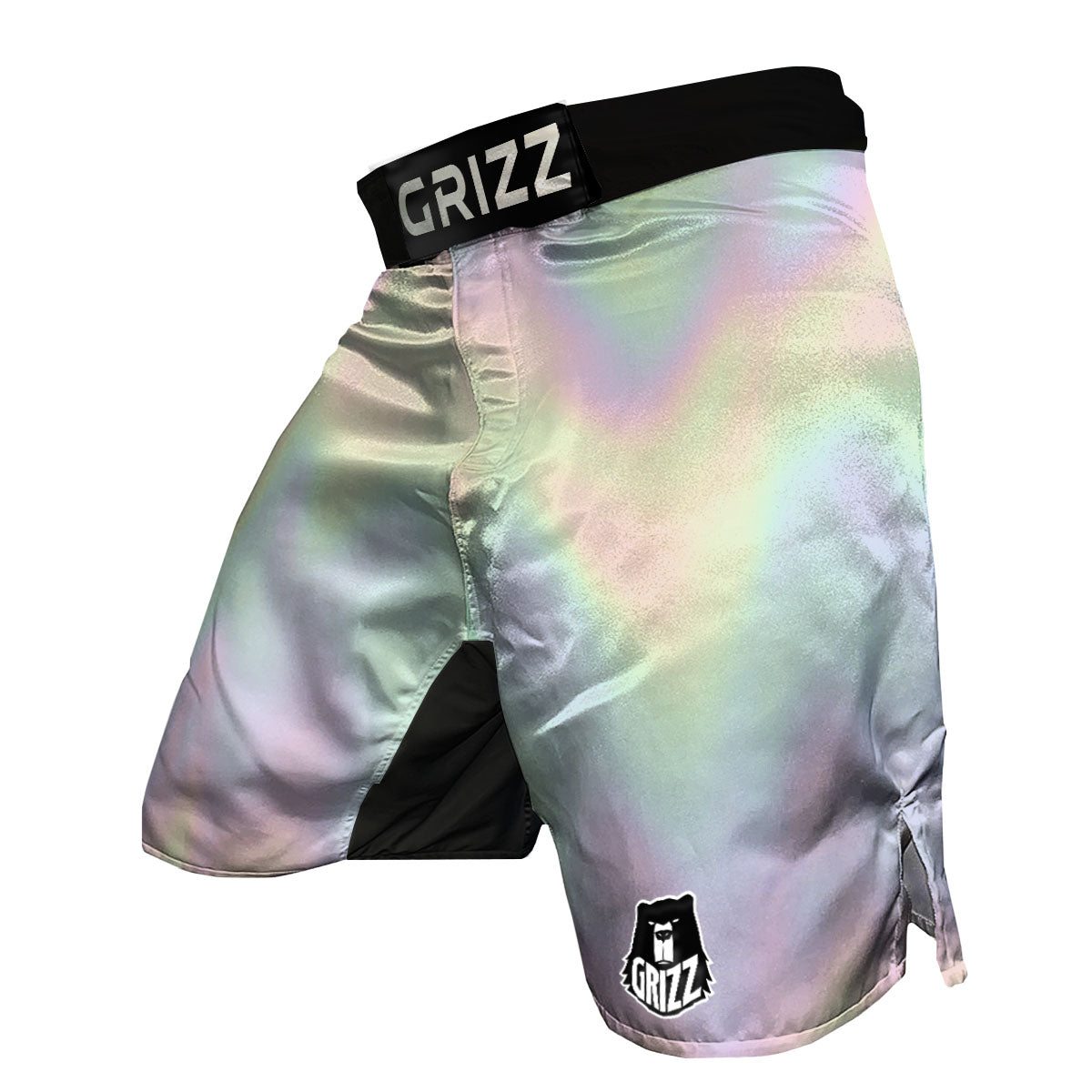 Acid Melt Pastel Print MMA Shorts-grizzshop