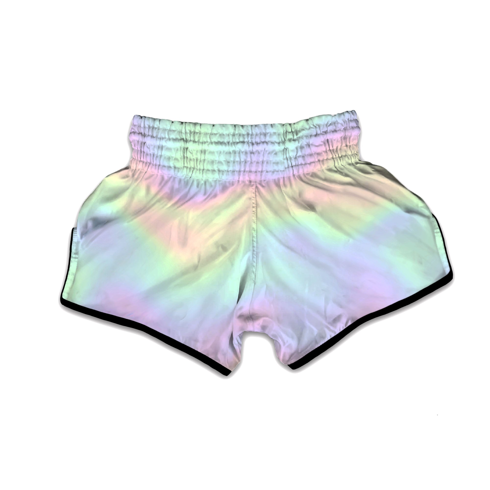 Acid Melt Pastel Print Muay Thai Boxing Shorts-grizzshop