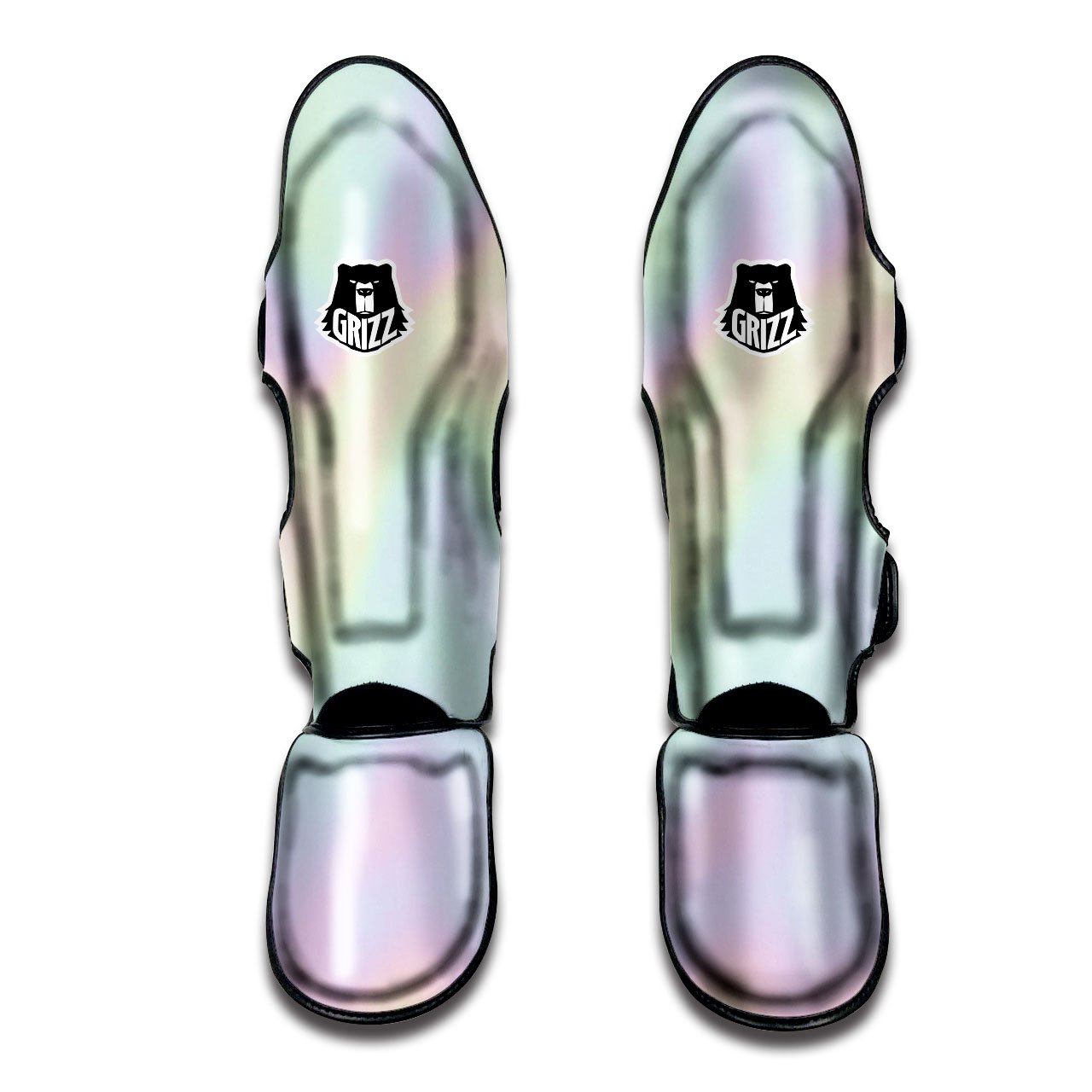 Acid Melt Pastel Print Muay Thai Shin Guards-grizzshop