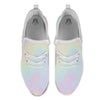 Acid Melt Pastel Print White Athletic Shoes-grizzshop