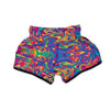 Acid Psychedelic Print Pattern Muay Thai Boxing Shorts-grizzshop